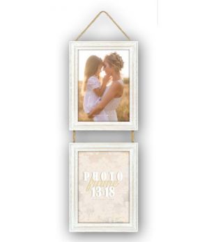 ZEP CORNICE MULTI ROSEL WHITE 2V 2X13X18 (16X57) AC757W
