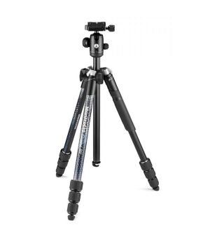 MANFROTTO TREPPIEDE + TESTA SFERA 4SEZIONI MKELMII4BK-BH