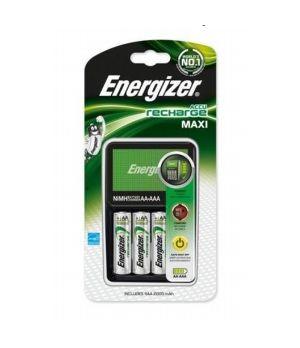 ENERGIZER MAXI CHARGER CARICA BATTERIE + 4 AA 2000 MAH