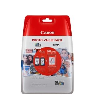 CANON MULTIPACK  PG545XL+ CL546XL + (50 10X15 GLOSSY)