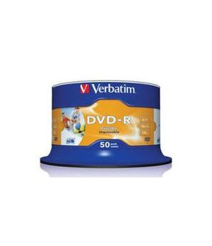 VERBATIM DVD-R / 50 PRINTABLE 16X 4,7GB 43533