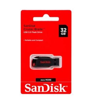 SANDISK CRUZER BLADE USB 2.0 32 GB (3102073)