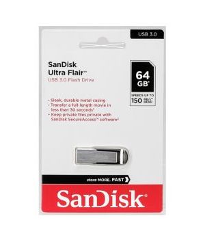 SANDISK CRUZER ULTRA FLAIR USB 3.0 64 GB (3102192)